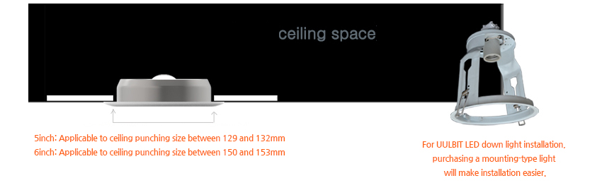 ceiling space