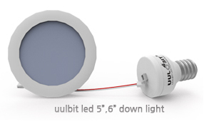 uulbit led 5,6 down light